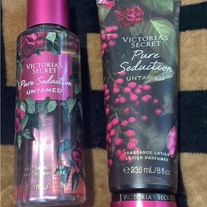 VS Pure seduction fragrance and lotion